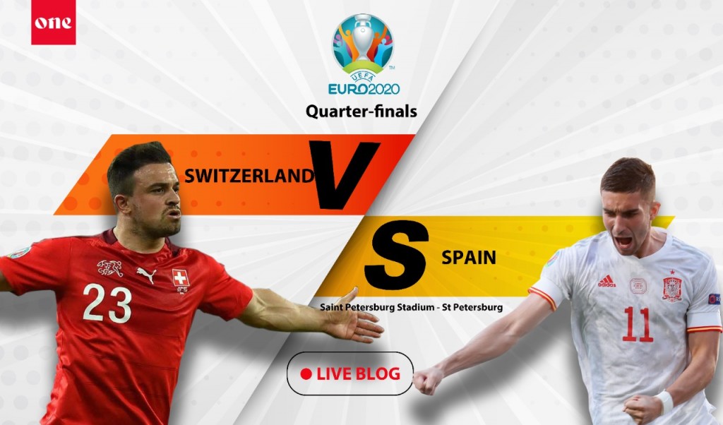 EURO 2020: Spain 1-1 Switzerland (3-1)