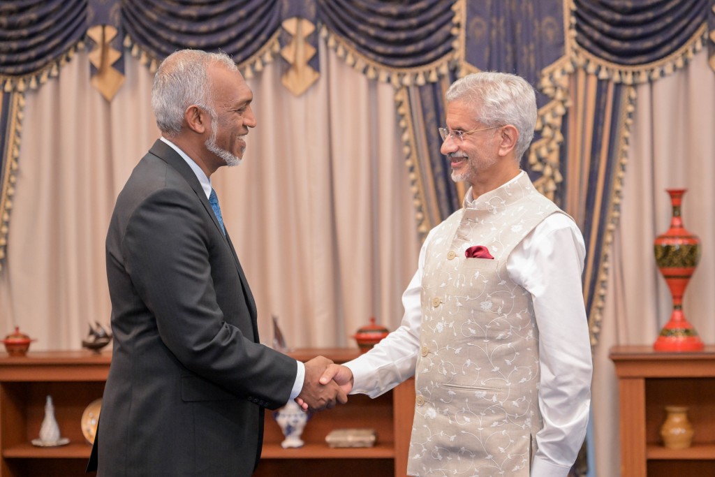 Raajje in kee hoonu maruhabaa ah Jaishankar ge shukuru, gulhun ithurah badhahi kurumugai dhemi hunnaanan