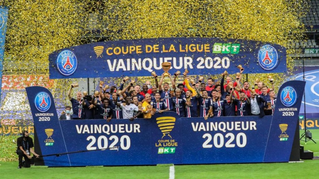 France league cup ge champion kan PSG inn Nuvavana faharah hoadhaifi