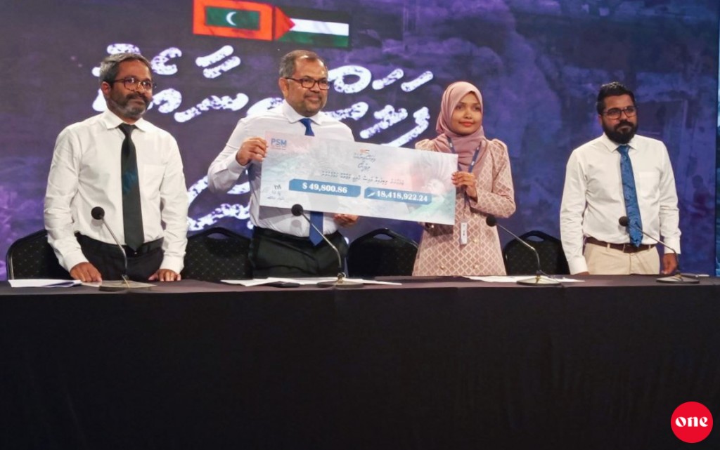 Telethon in libunu 19 million rufiyaa Foreign ministry aa havaalu koffi
