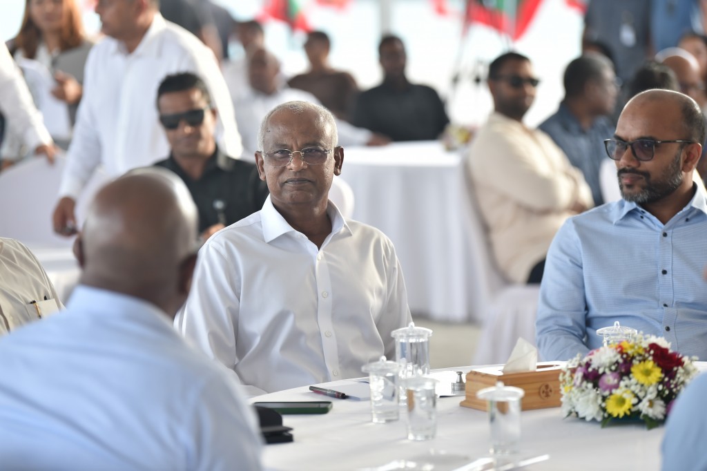 Konme mash'rooehge amaazakee dhivehi edhiedhi thibi ''ufaaveri amaan raajje'' hoadhaidhinun: Raees