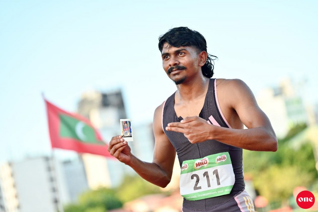 Gaumee Athletics championship ge emme molhu athlete innakee Fasooha aai Ibadhulla