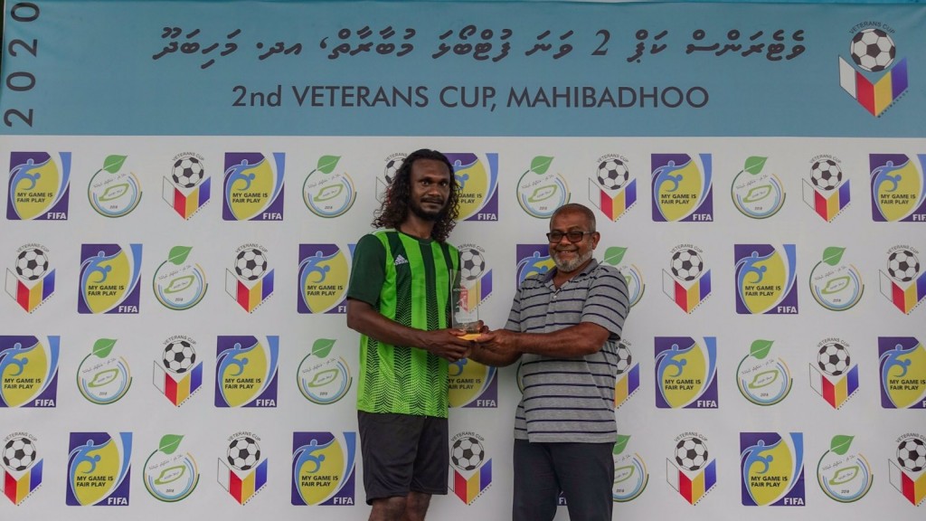 Mahibadhoo veterans football mubaaraathuge final ah The Joali adhi Vaanuvaa dhathuru kohffi