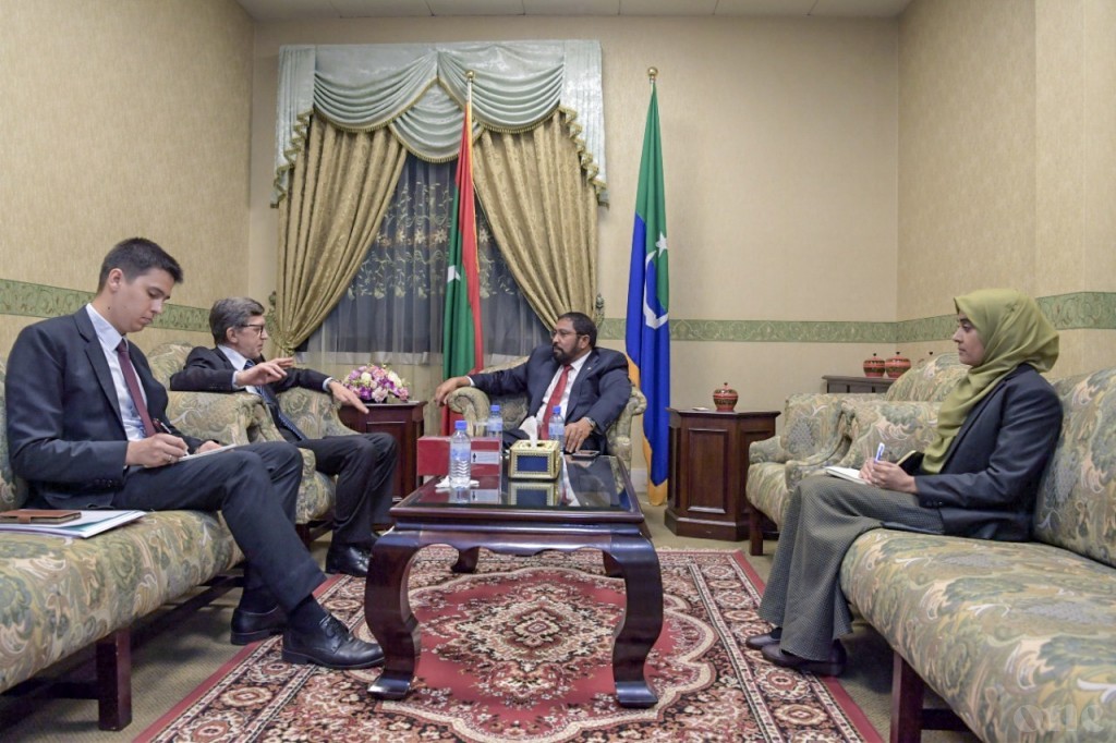 Russian Ambassador makes courtesy call on Speaker of Parliament