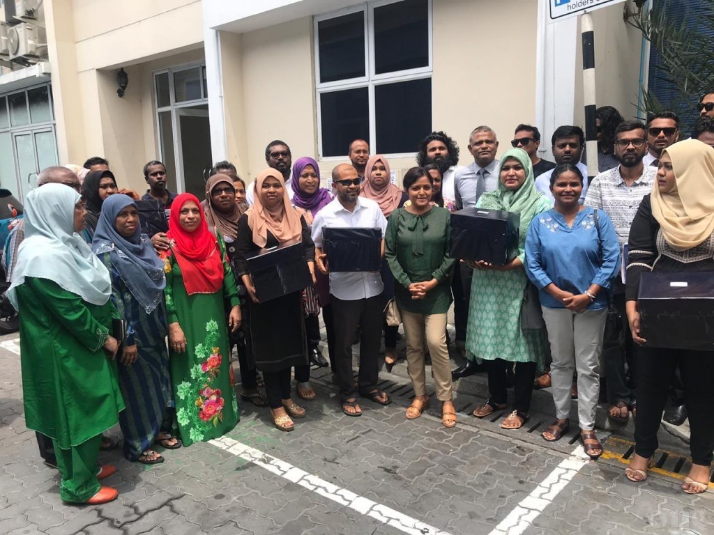 MRM gathers signatures, applies at Elections