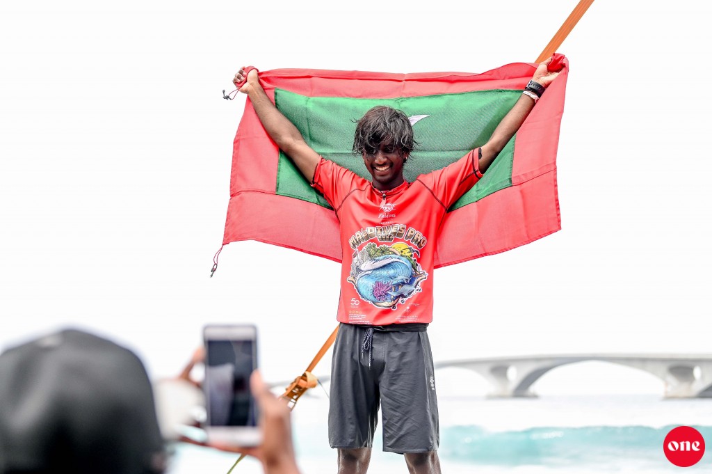 ONE Photo: Dhivehi athlete Aamin thaareehee kaamiyaabeh hoadhun