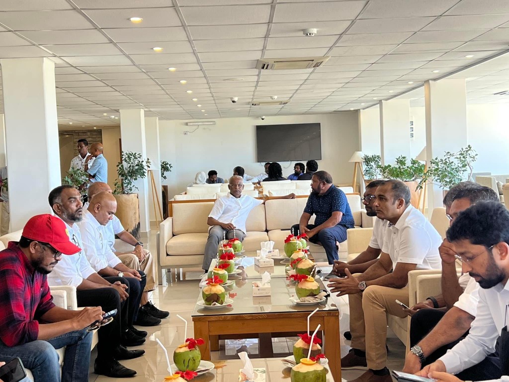 MDP ge baeh iss beyfulhunaa eku Raees Solih Sun Island gai