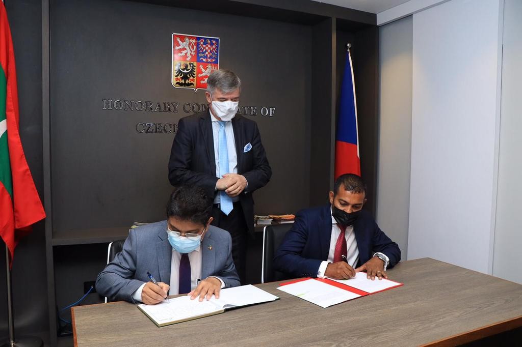 Czech Republic ge consulate eh Raajjey gai hulhuvaifi