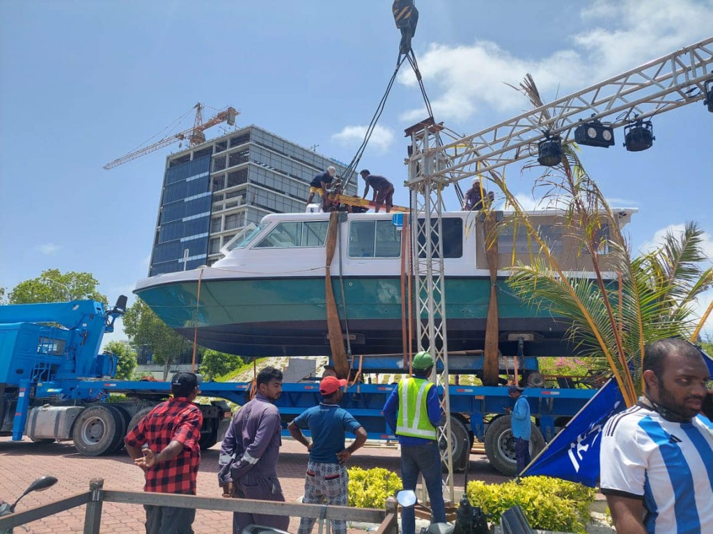 Marine Expo maadhamaa fashanee, aa baithakaa eku ithuru furihama kameh