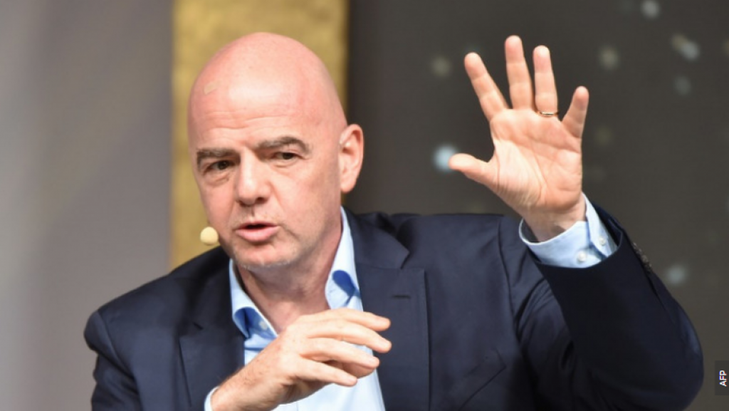 BREAKING: FIFA ge Raees Infantino Covid ah positive vejje