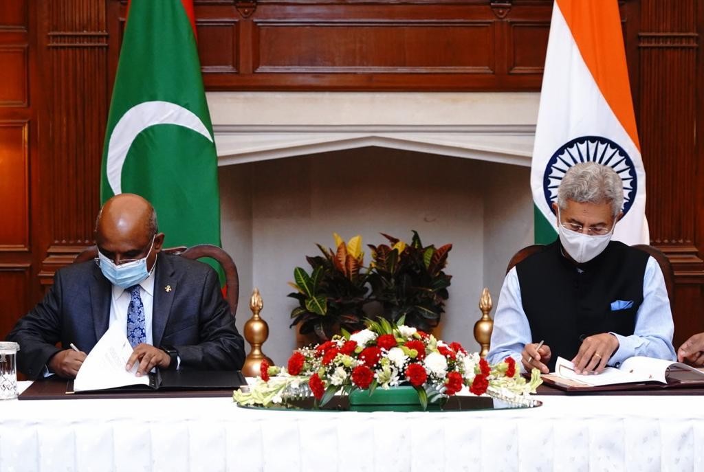 Maldives and India sign a renewed Memorandum of Understanding on High Impact Community Development Projects