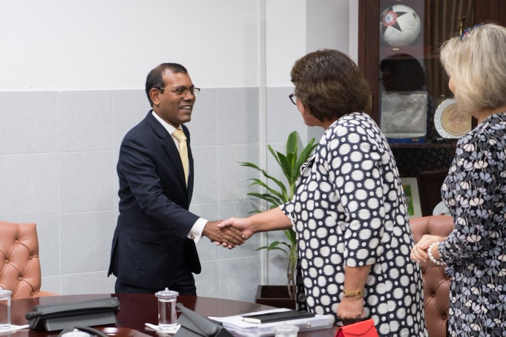 Speaker of Parliament meets Commonwealth assessment team