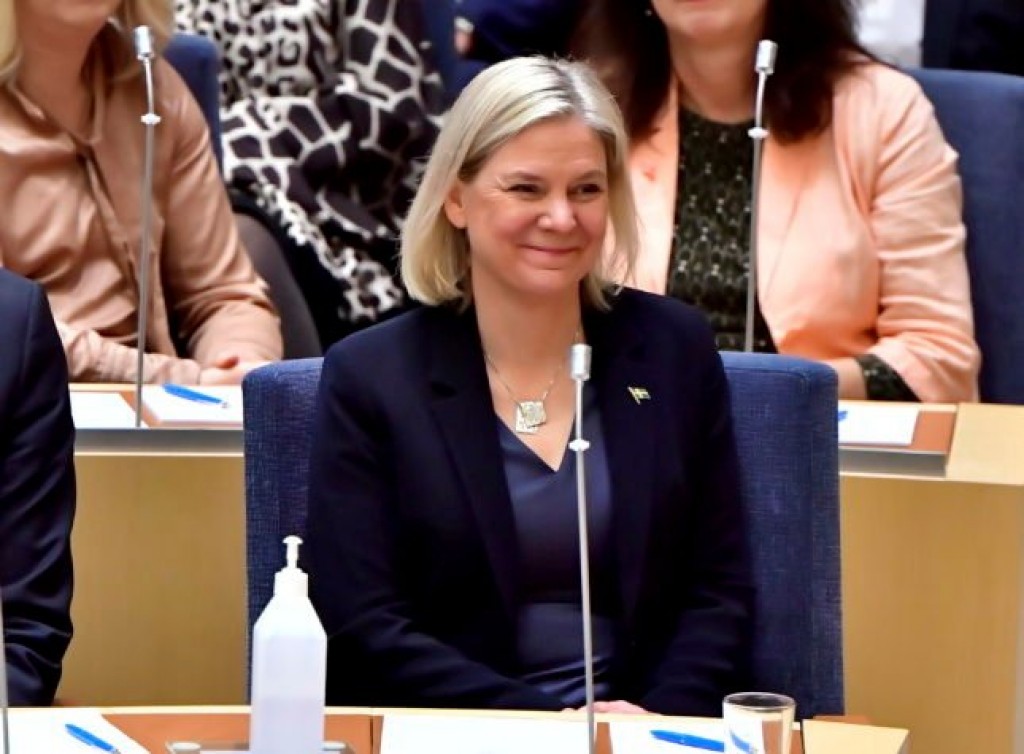 Sweden ge furathama anhen Boduvazeeru, e magaamah dhevana faharah inthihaabu vejje
