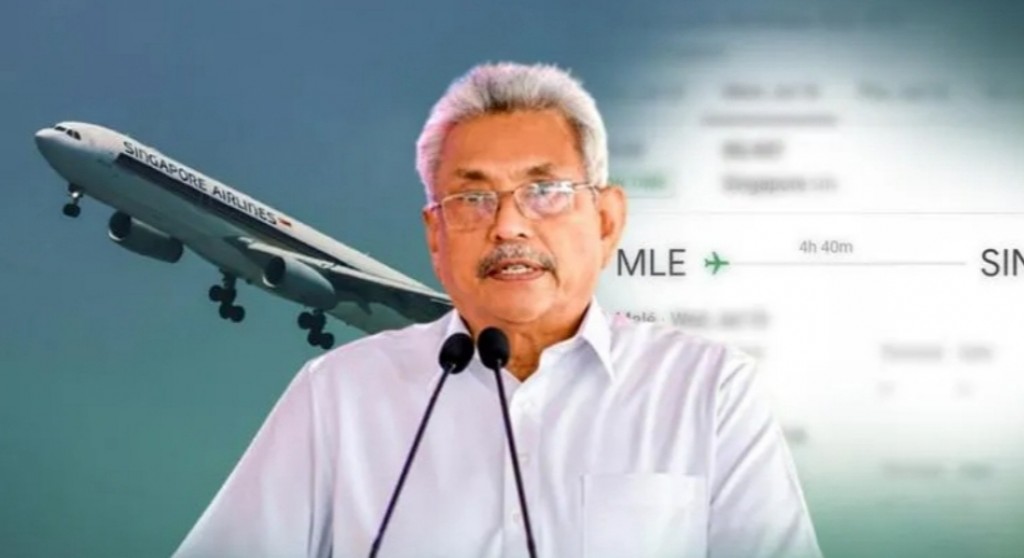 Adhuge dhuniye: Mihaaru fenna gothun gaumah enburivadaigathun noongotheh Gotabaya akah netheve.