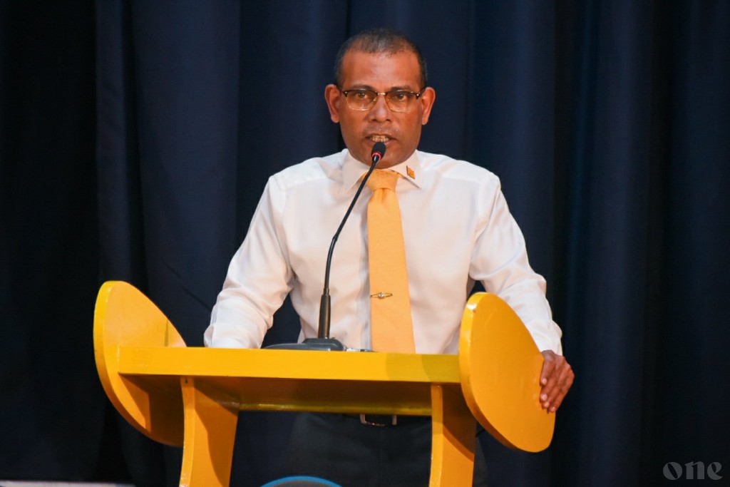 BREAKING: Anhenunnah kuraa goanaa ge kankamugai MDP ah faadukiyumakee libey ufaleh: Nasheed