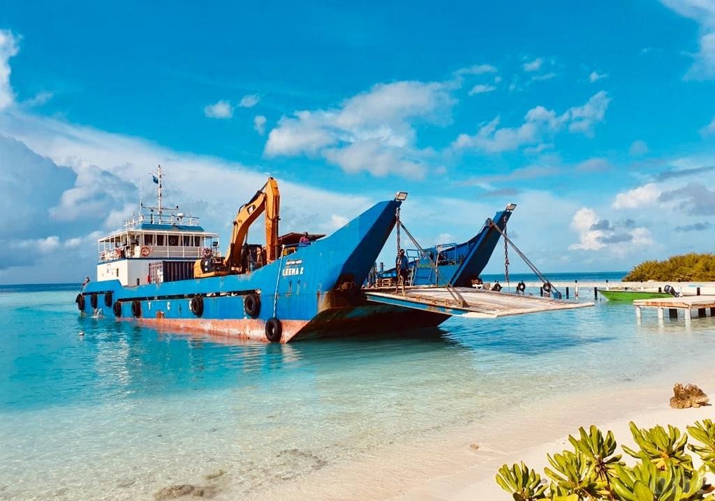 MTCC begins Rakeedhoo harbor project