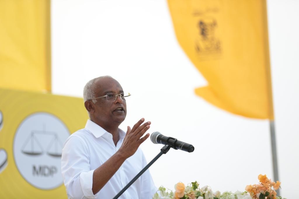 Raees Solih, Nasheed ah: vaudhuthah fuhdheynee coalition dhamahattaigen