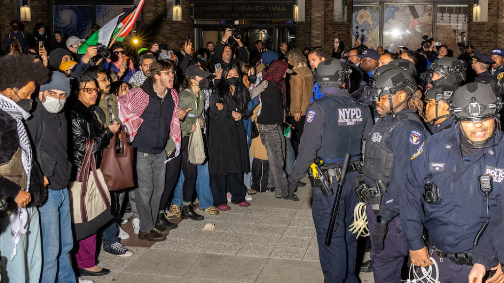 Arrests, evictions continue on US campuses as Israel-Hamas war protest unrest simmers