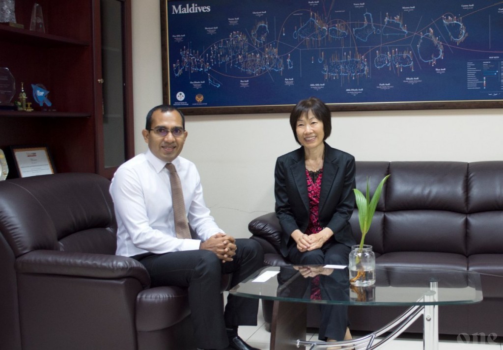 Minister Maleeh meets with Ambassador of Japan to Maldives