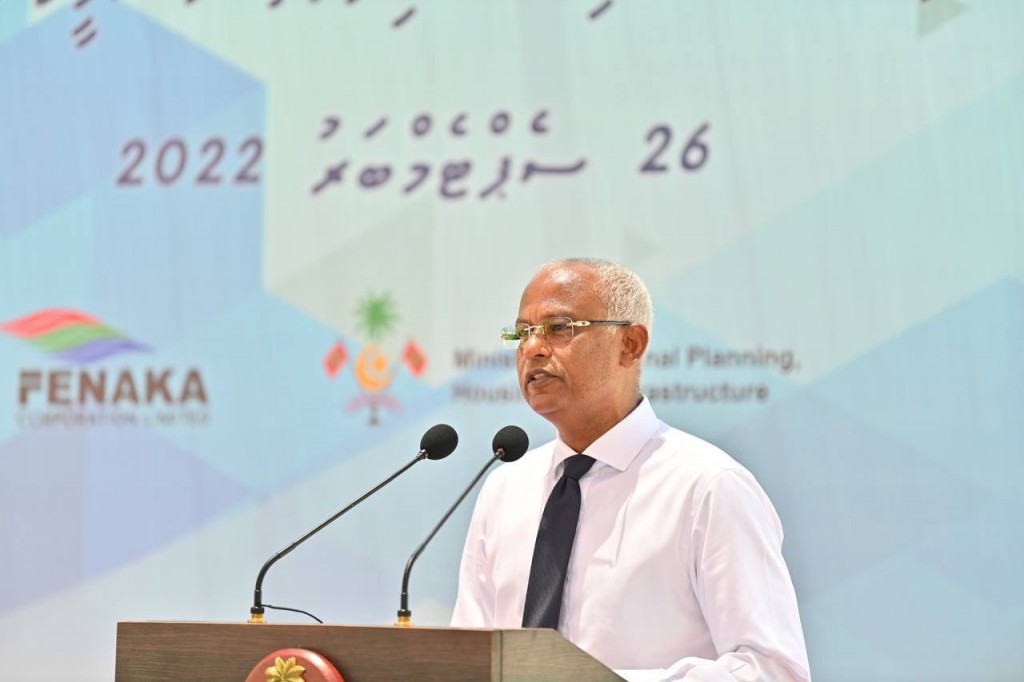 Hanimaadhoo airport nulai H.DH Atoll ah mihaathanah 970 million rufiyaa haradhu kurevijje: Raees