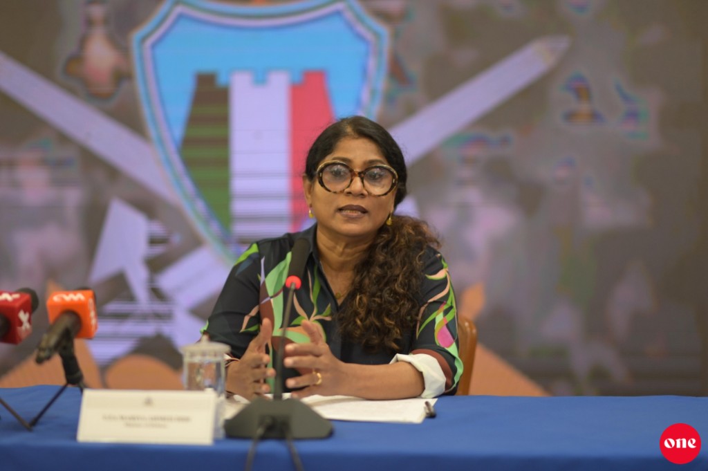 Ehves terrorist akah Raajjey gai harakaaitherivumuge furusaatheh nudheynan: Minister Mariya