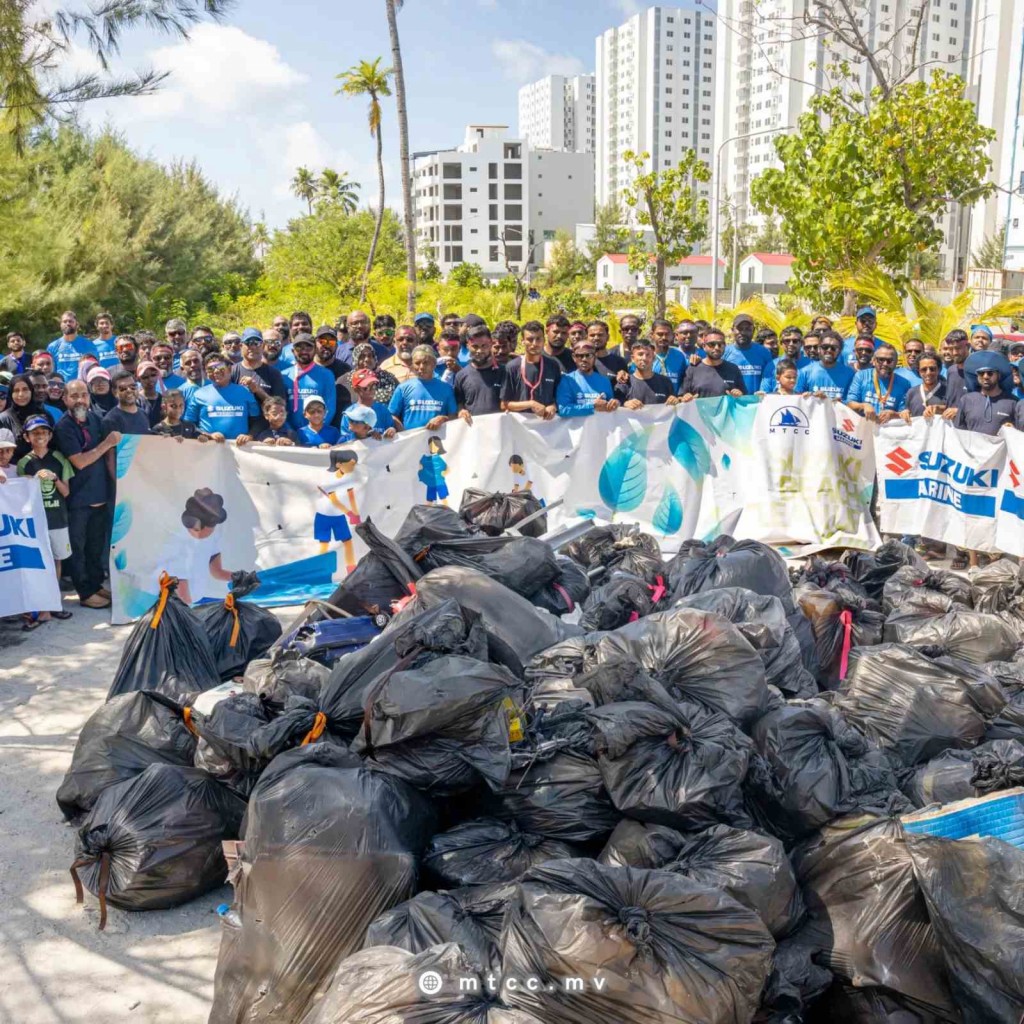 MTCC ge ''Suzuki beach clean up'' event gai 426 kilo ge kuni ehkoffi