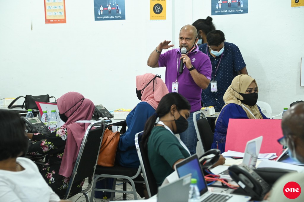 #OnePhoto : Election in inthihaabah thayyaaruvun