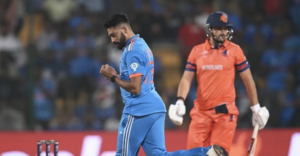 Netherlands balikoh, India in semi ah thayyaaruvee 100 percent record akaa eku!