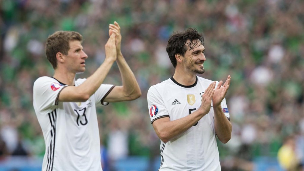 Low ge visnun badhalu koh, Muller aai Hummels Euro team ah nagaifi