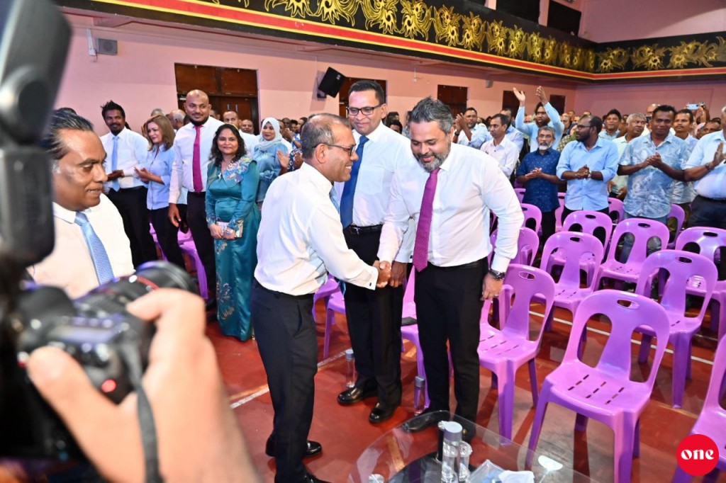 Nasheed ge hiyaalah PPM coalition in dhekolhu, Choice akee hamaekani Yameen!