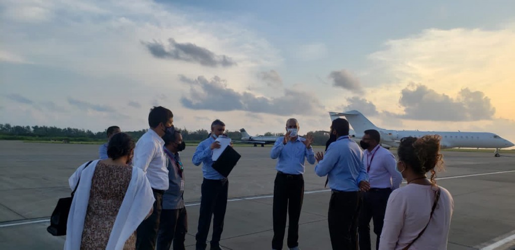 Gan international airport tharahgeekurumuge consultancy masakkaiy fashaifi