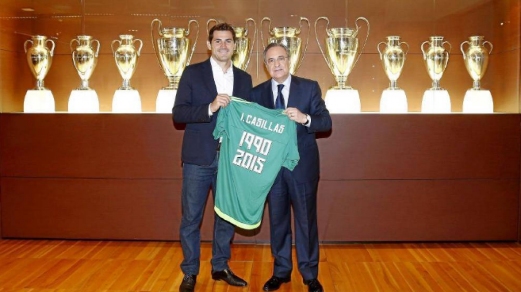 Real Madrid ge Raees ge Advisor akah Casillas hamajassaifi