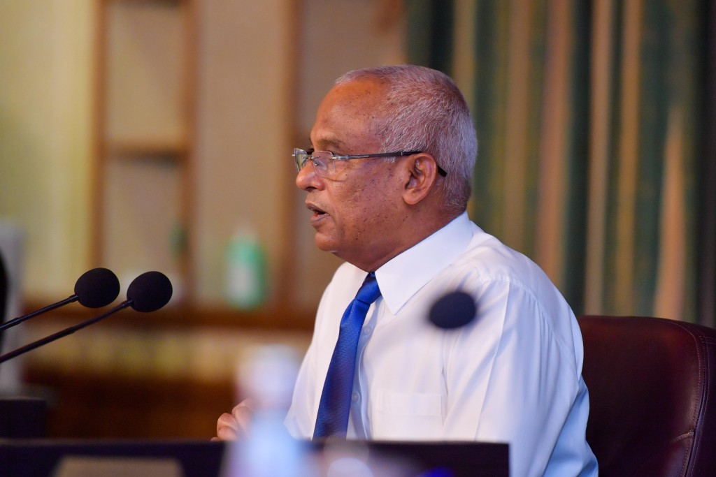 Raees Solih miadhu haveeru 4:00 gai noosverinnaa bahddhalukurahvvanee