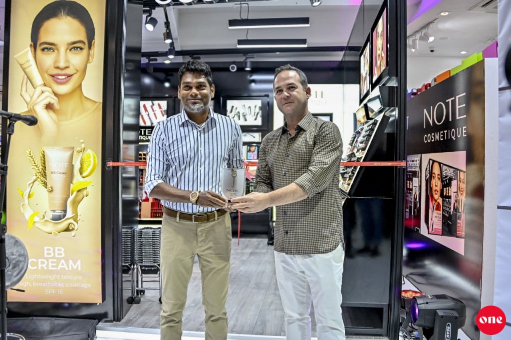 NOTE COSMETICS ge mono store eh STO supermart gai hulhuvaifi
