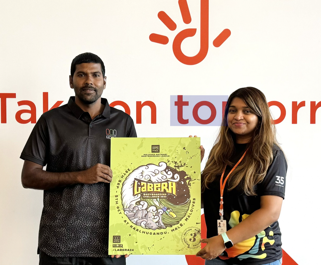 Labera bodyboarding challange 2024 ge digital partner akah dhiraagu