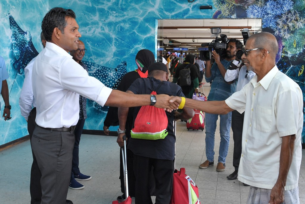 Vice President receives last group of returning Hajj Pilgrims