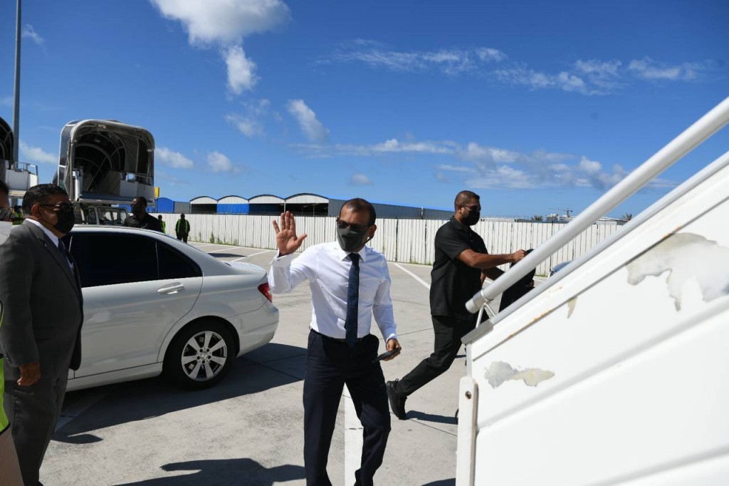 Speaker of Parliament departs to take part in COP26