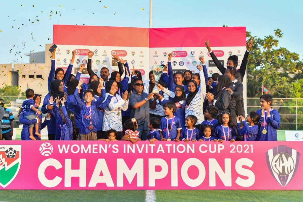 Anhen football: Lh. Atoll mubaaraathuge champion kan Dotcom Sports Club ah