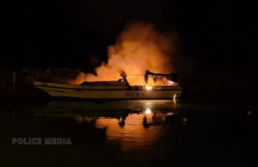 Moosa Inaas charged with terrorism for arson attack on police boat