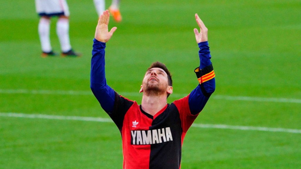 Barca ah bodu molheh, Messi ge goal haassa kuree Maradona ah