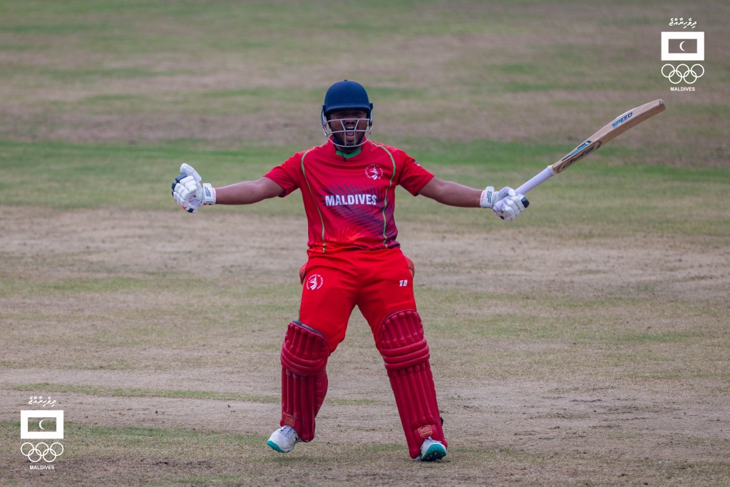 Asian Games gai raajjeyge cricket team ah thaareekhee molheh