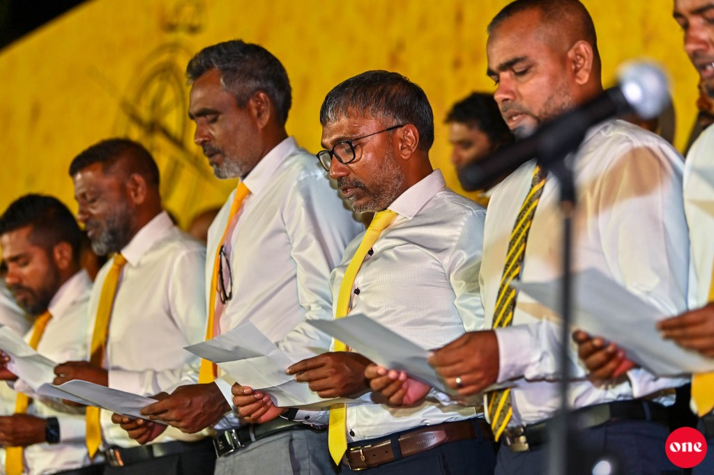 One Photo: MDP ge majlis campaign, ''misraabu hama magah'' ifthithaahu kurun