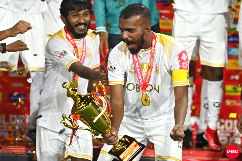 ވަން ފޮޓޯ: ގޯލްޑަން ފުޓްސަލް ޗެލެންޖް 2025ގެ ފޯރިގަދަ ޒޯން ފައިނަލްތައް