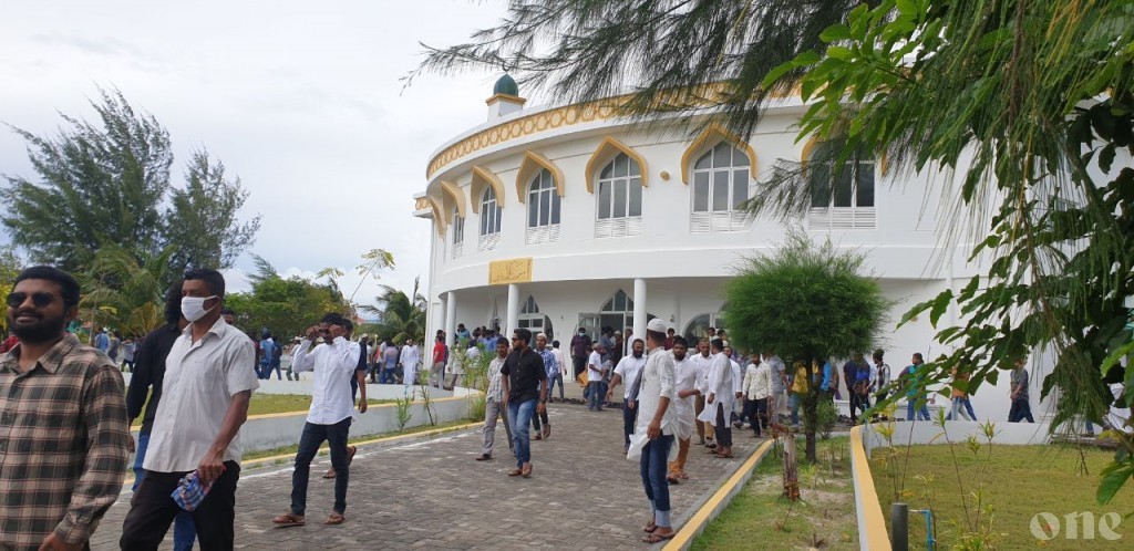 Eid Prayer held in congregation in Maldives except in seven islands