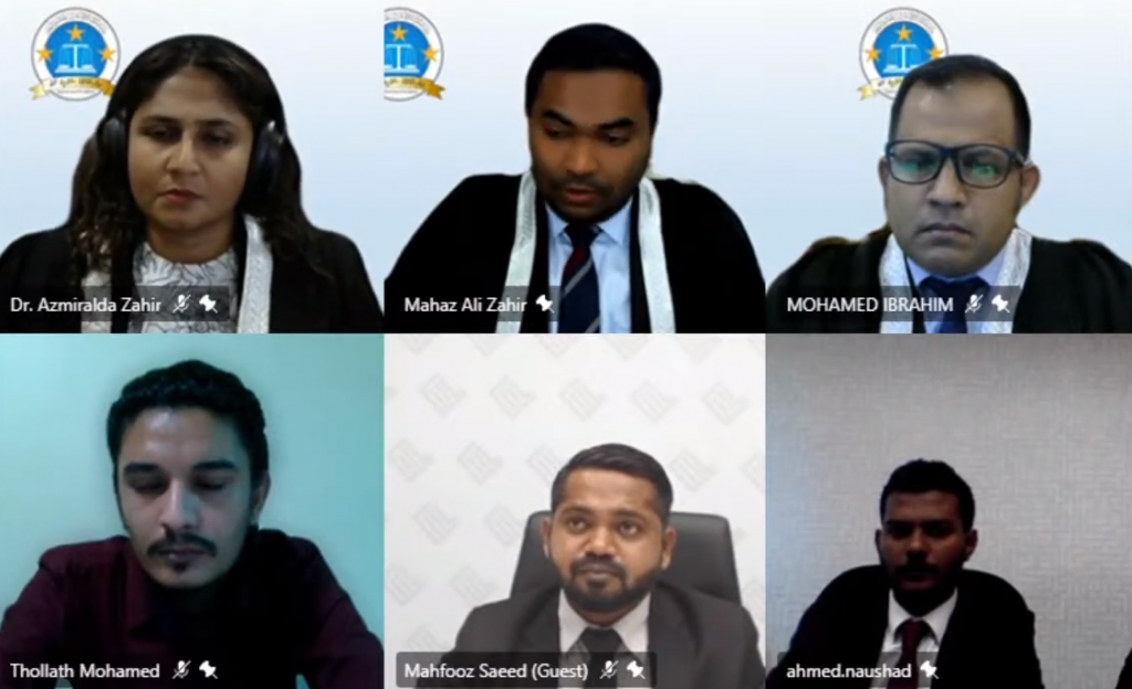 Mulee aage kaireegai bon govvan ulhunu massalaiga 17 aharah Jalah li Thalhathuge massala Supreme Court ah