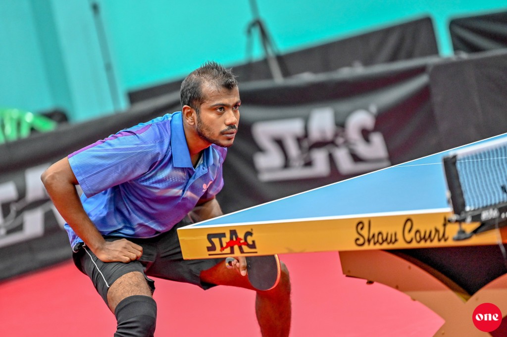 Asian TT championship: Singles event gai molheh hoadhunee Munsif ah ekani, Raajjeyge kulhuntherin ah mubaaraaiyy nimijje