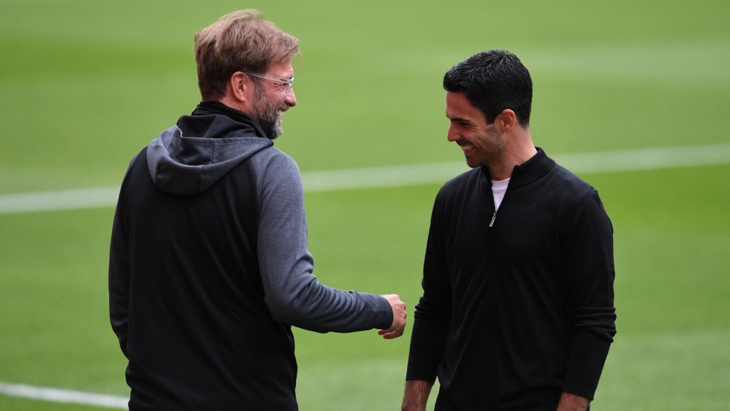 Liverpool akee thafaathu level ehgge team eh: Arteta