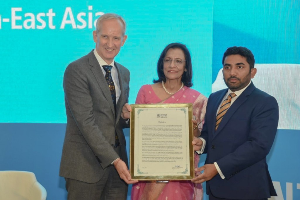 South-East Asia sarahahdhugai Measles adhi Rubella nahthailevunu furathama dhe gaumuge thereygai Raahjje