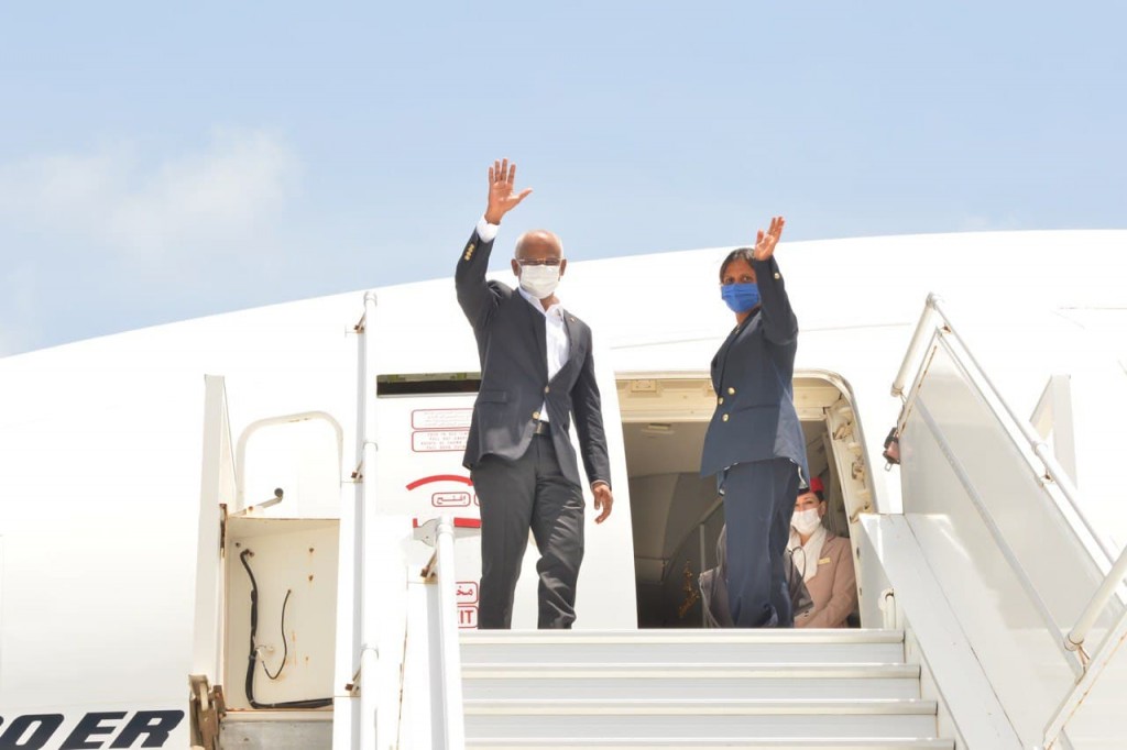 President departs for New York to attend the 76th Session of the United Nations General Assembly