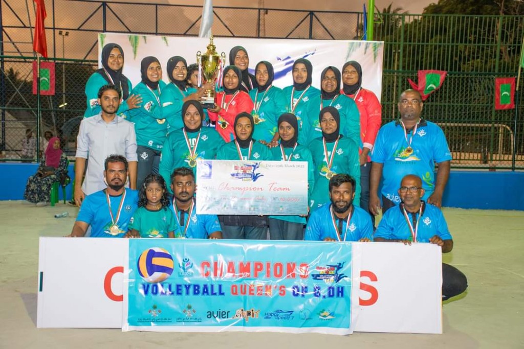 Adh. Atoll volley mubaaraathuge firihen champion kan Vaadhoo ah, anhen champion kan Fiyoaree ah